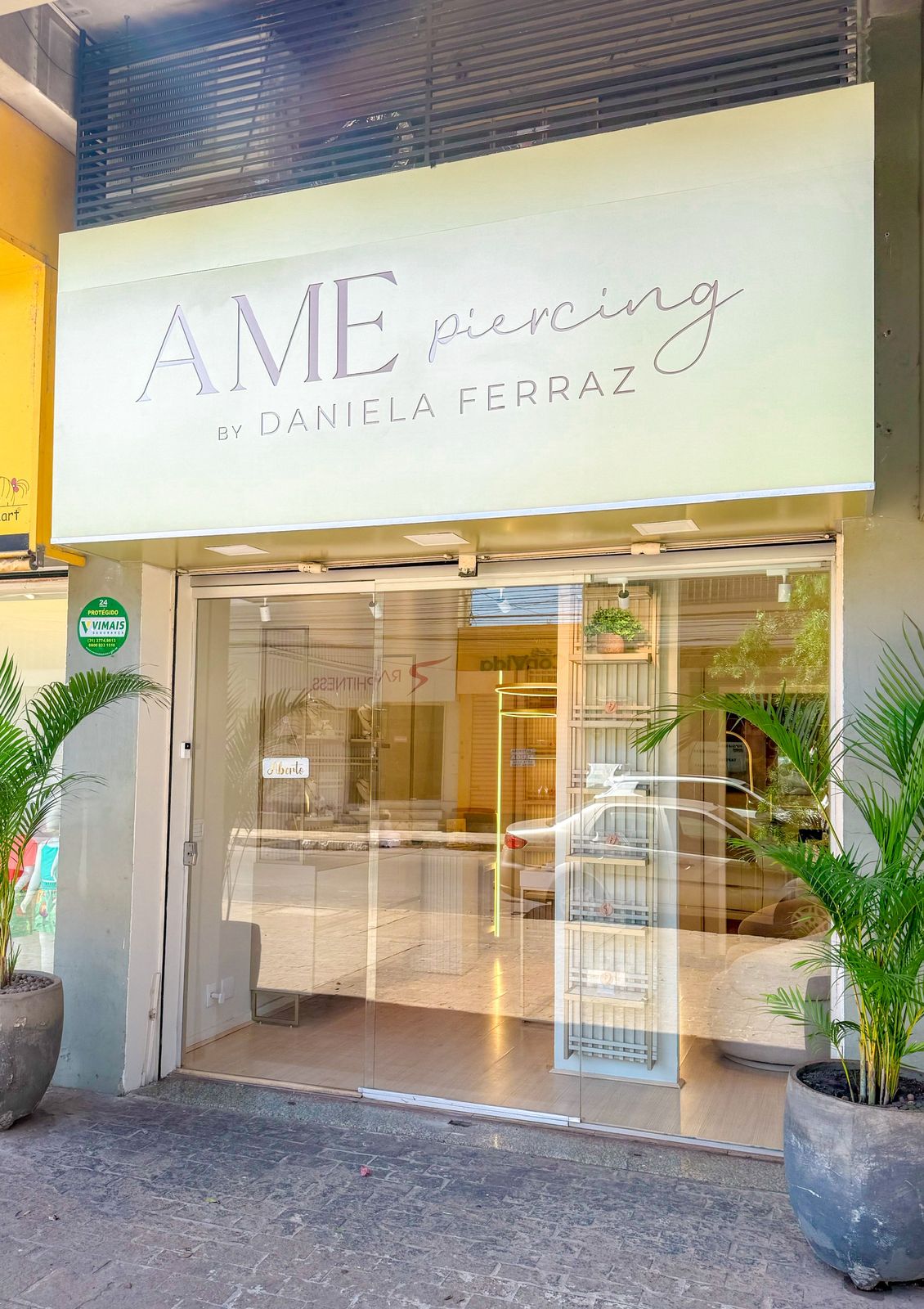 Fachada da Ame Piercing — Joalheria de Piercings em Sete Lagoas, MG